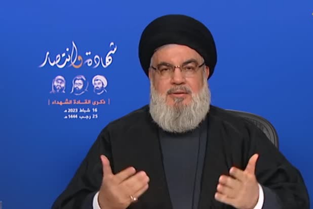 السيد حسن نصر الله: علينا جميعا إسقاط مشروع الفوضى والهيمنة والعبث بعقول شعوب المنطقة
